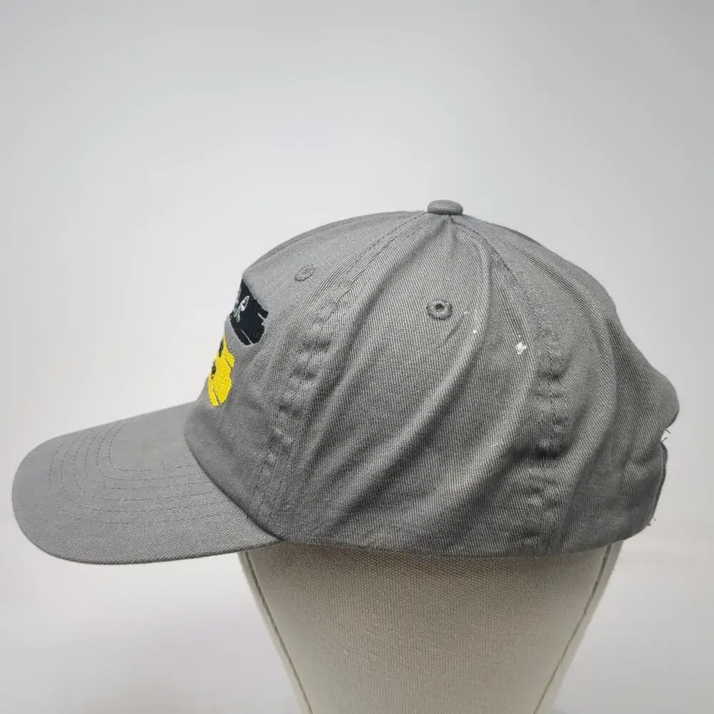 HIT 5 Panel Gray Black Yellow Hat One Size STAR Students Talking Relationships